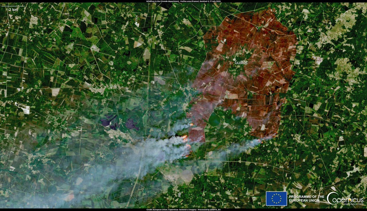 Feux de forêt : comment les satellites aident les pompiers - WE DEMAIN