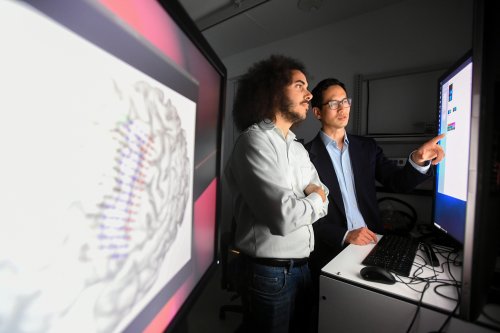 'Neuroprosthesis' restores words to man with paralysis