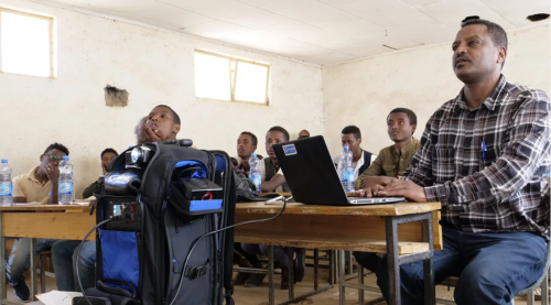 This solar school-in-a-bag gets education to remote communities with no power