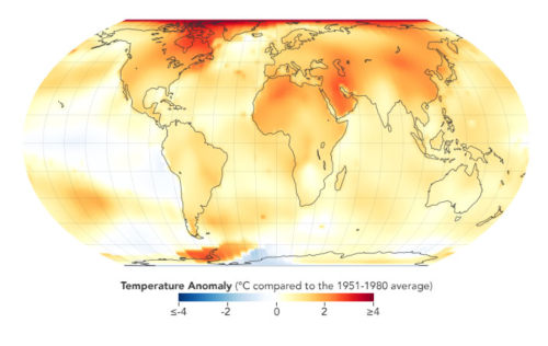 Global warming: How much hotter is the earth today than when you were born?