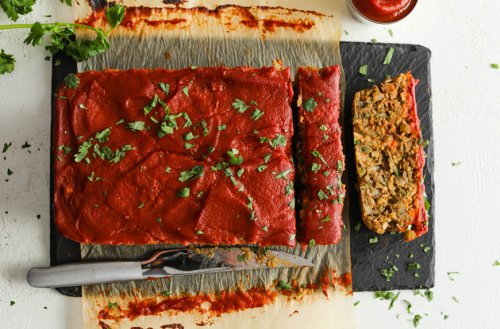 This Protein-Packed Meatless Meatloaf Is Totally Delicious—and 100% Vegan