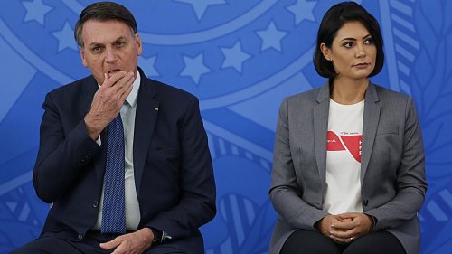 Bolsonaros Frau ließ sich in den USA gegen Corona impfen