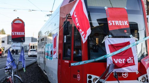 Verdi kündigt Streik bei Verkehrsbetrieben in mehreren Städten an