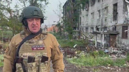 Wagner-Chef Prigoschin meldet ukrainische Rückeroberungen in der Nähe von Bachmut