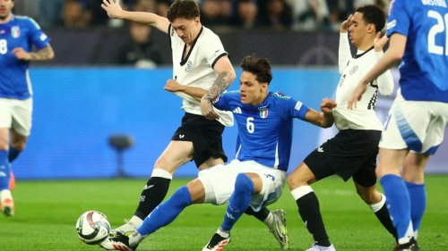 Deutschland gegen Italien sofort im Vorwärtsgang