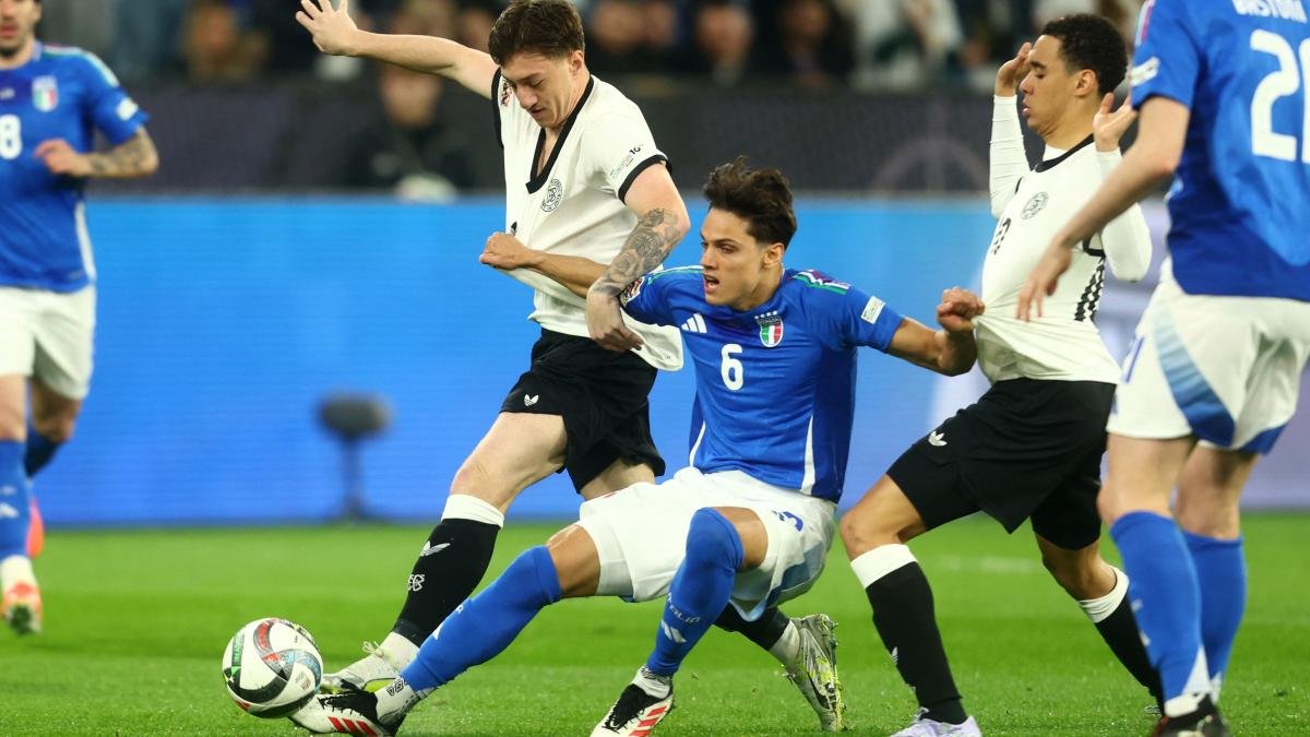 Deutschland gegen Italien sofort im Vorwärtsgang