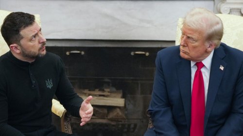 „Wir sind auf einem sehr guten Weg“, sagt Trump nach dem Telefonat mit Selenskyj