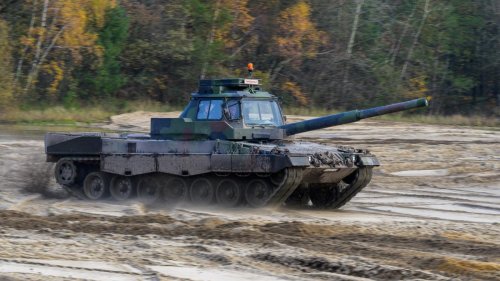 USA für Lieferung deutscher Kampfpanzer an Ukraine
