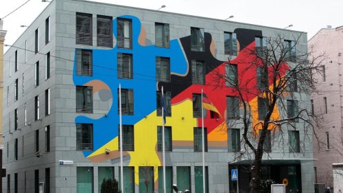 Die zwei russischen Botschaften in Kiew