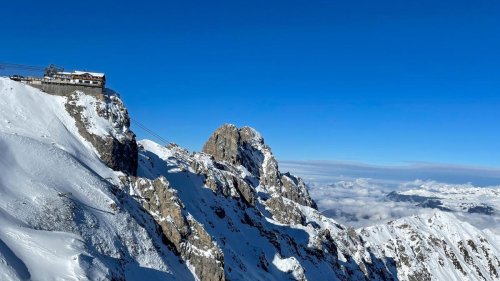 Höhenflug im größten Skigebiet der Welt