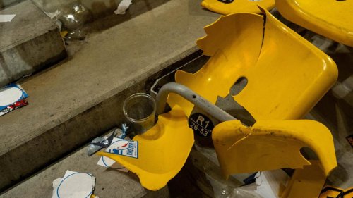 „Kotzt uns nur noch an“ – Zerstörungswut der Rostocker Fans soll Konsequenzen haben