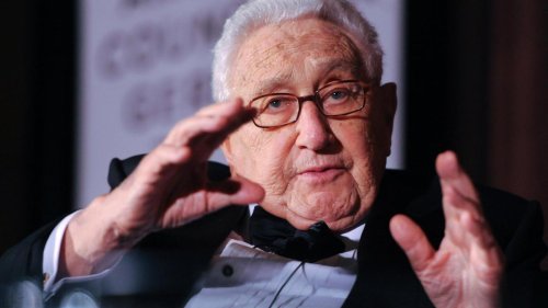 „Ich bin übrigens nicht der Meinung, dass alle Schuld bei Putin liegt“, sagt Henry Kissinger