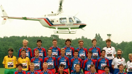 Das kurioseste Mannschaftsfoto der Bundesliga-Geschichte