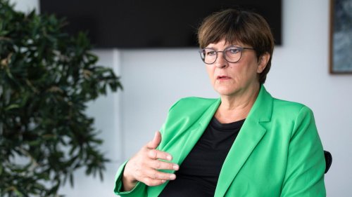 SPD-Chefin Esken fordert „Sondervermögen Bildung“