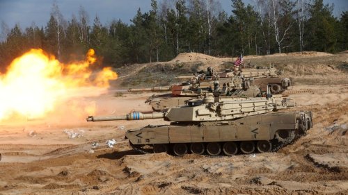 USA liefern Kampfpanzer früher als geplant an die Ukraine