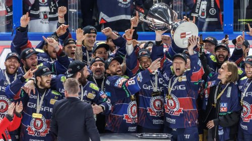 Im Moment des großen Triumphs denken die Eisbären an ihren verstorbenen Mitspieler