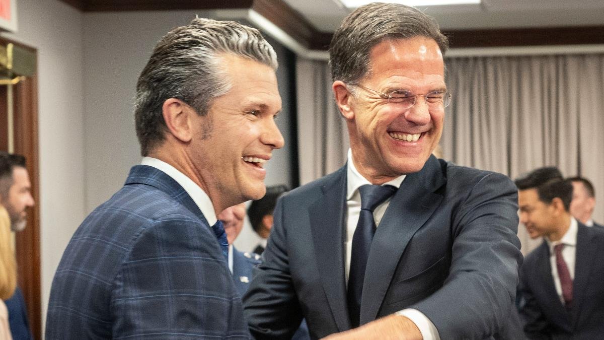 Und dann lobt Mark Rutte die USA für ihre Rolle in den Ukraine-Gesprächen