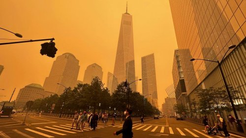 „Mars oder Manhattan?“ – Rauch von Waldbränden hüllt New York ein