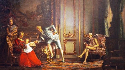 Der König genoss es, dass seine Königin mit seinem Minister schlief