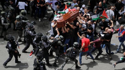 UN und USA schockiert über Gewalt bei Beerdigung von Journalistin in Jerusalem