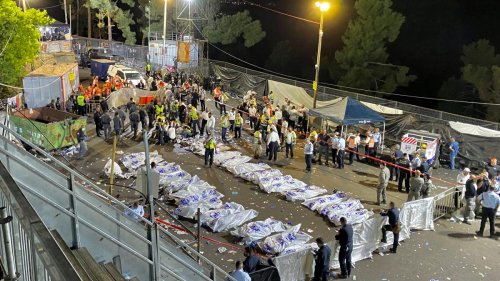 44 Tote bei Massenpanik in Israel