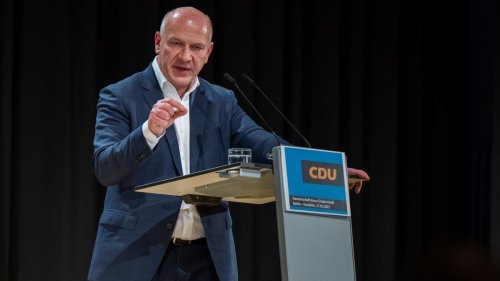 Gut eine Woche vor der Wahl liegt die CDU vor SPD und Grünen