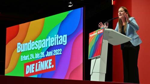 Wissler als Parteichefin der Linken wiedergewählt