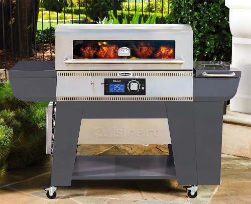 Cuisinart’s Woodcreek Pellet Grill Cooks with Wood or Charcoal
