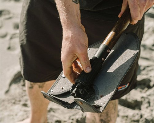 The Barebones Folding Shovel is a Handy Portable Camping Tool