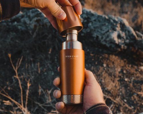 The Torch Flask Doesn’t Need a Funnel to Fill with Liquor