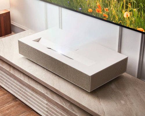 LG’s Flagship Ultra-short Throw Projector Only Needs to be 4 inches from the Wall