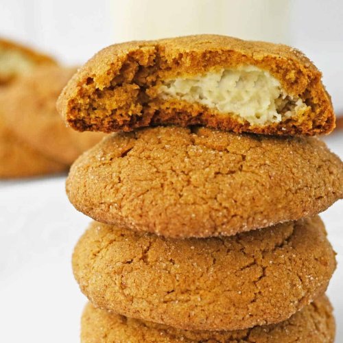 Pumpkin Cheesecake Cookies