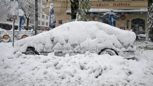 Extrem-Wetter Deutschland: Schnee-Chaos im Süden von Deutschland - München steht still | wetter.de