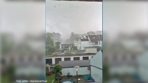 Schwere Unwetter in Ostwestfalen - Video: Tornado fegt über Lippstadt hinweg | wetter.de