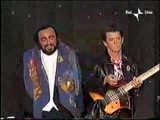 You haven't lived until you've seen Pavarotti sing Lou Reed's "Perfect Day"