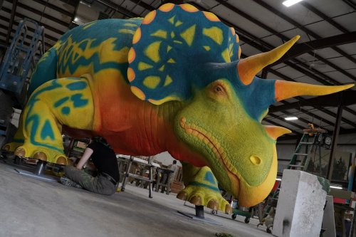 ‘Louisville’s Own Triceratops’ gets a new lease on life. Meet the group that helped make that happen