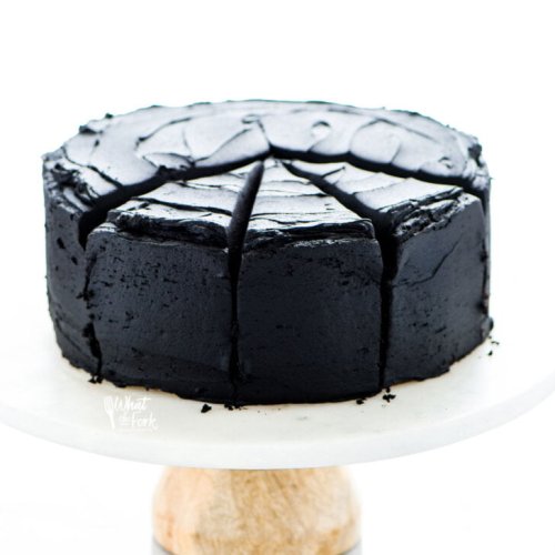 Gluten Free Black Velvet Cake Recipe (No Food Coloring)