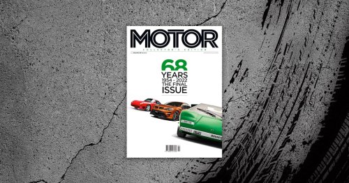 MOTOR's final ever edition on sale July 7. Where to from here?