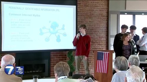 ‘This is beautiful;’ Teens help local seniors with cybersecurity, technology
