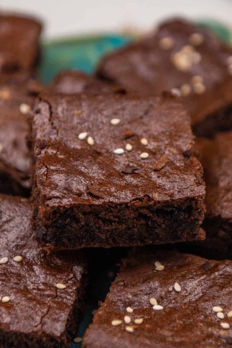 Chocolate Tahini Brownies