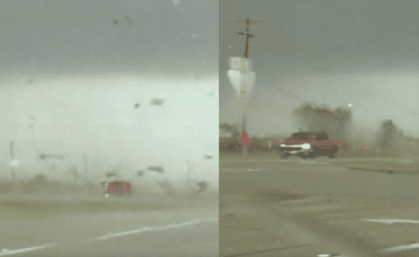 This truck flip-flopping through a tornado has taken the internet by storm  | Flipboard