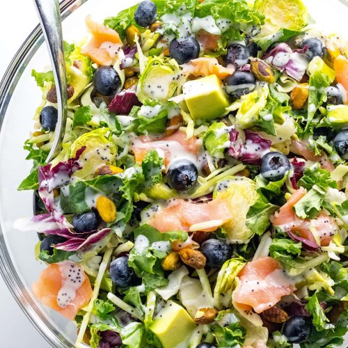 Smoked Salmon Salad - Wholesome Yum