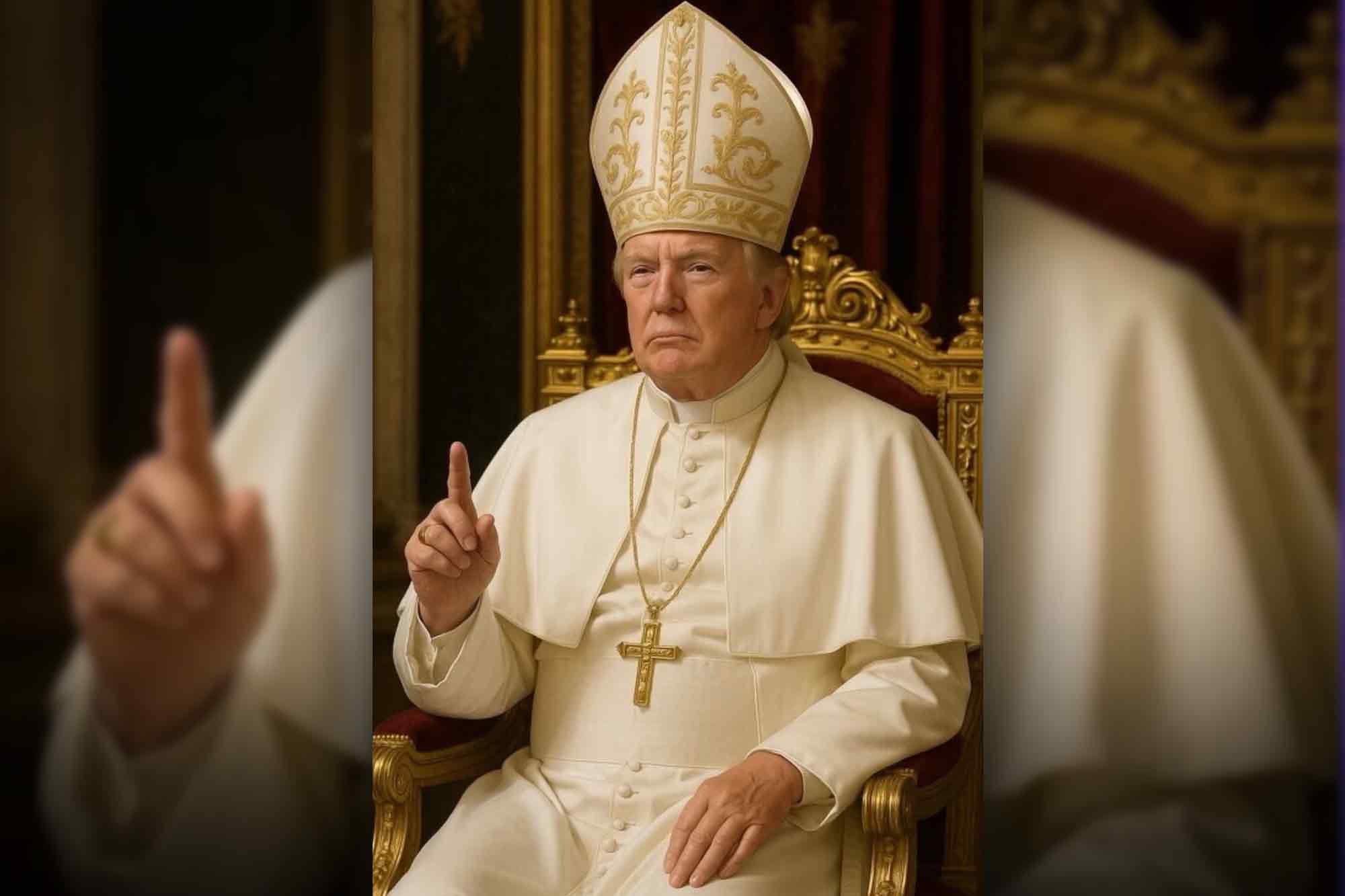 The Craziest Thing About That Pope Image Is Not Trump Posting It