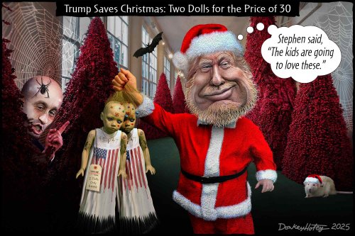 Donald Trump Admits His Stupid Tariffs Are Going to Ruin Your Child’s Christmas