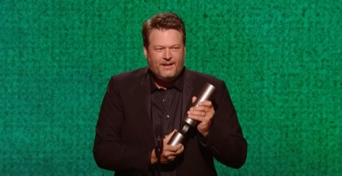 Blake Shelton Had a Hilarious Response to Winning a People's Choice Country Award