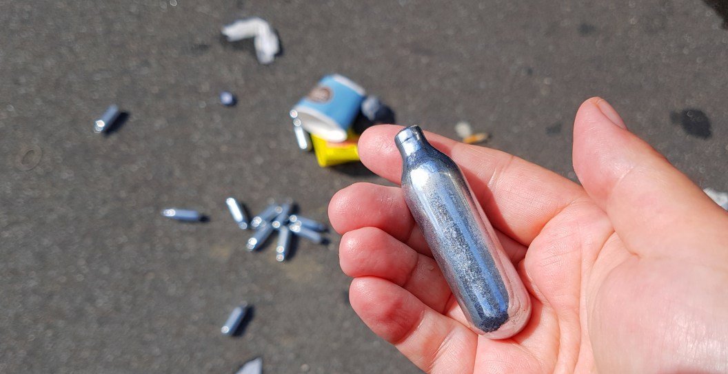Dentist Caught Huffing With Over 100 Cans Of Laughing Gas While Driving