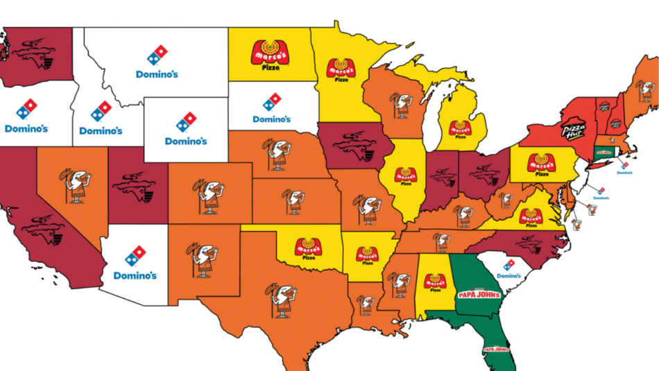 Americans Believe The Most Popular Pizza Chain Is...