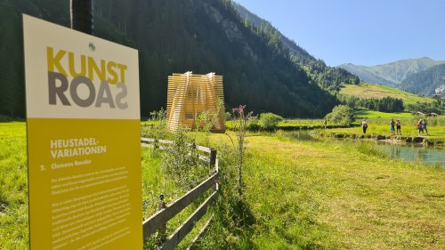 Auf „KUNSTROAS“ im Bergsteigerdorf Hüttschlag
