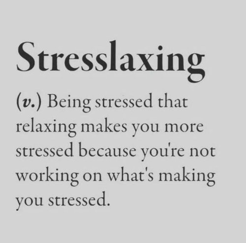 Stresslaxing, das