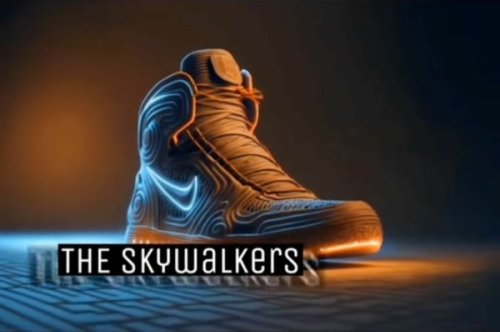 Star Wars-Sneaker, die mit künstlicher Intelligenz erschaffen wurden